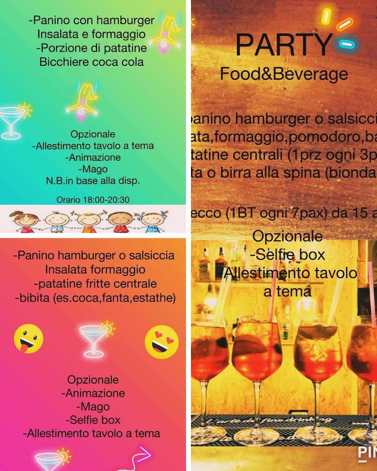 Menu di Caffé Smile 