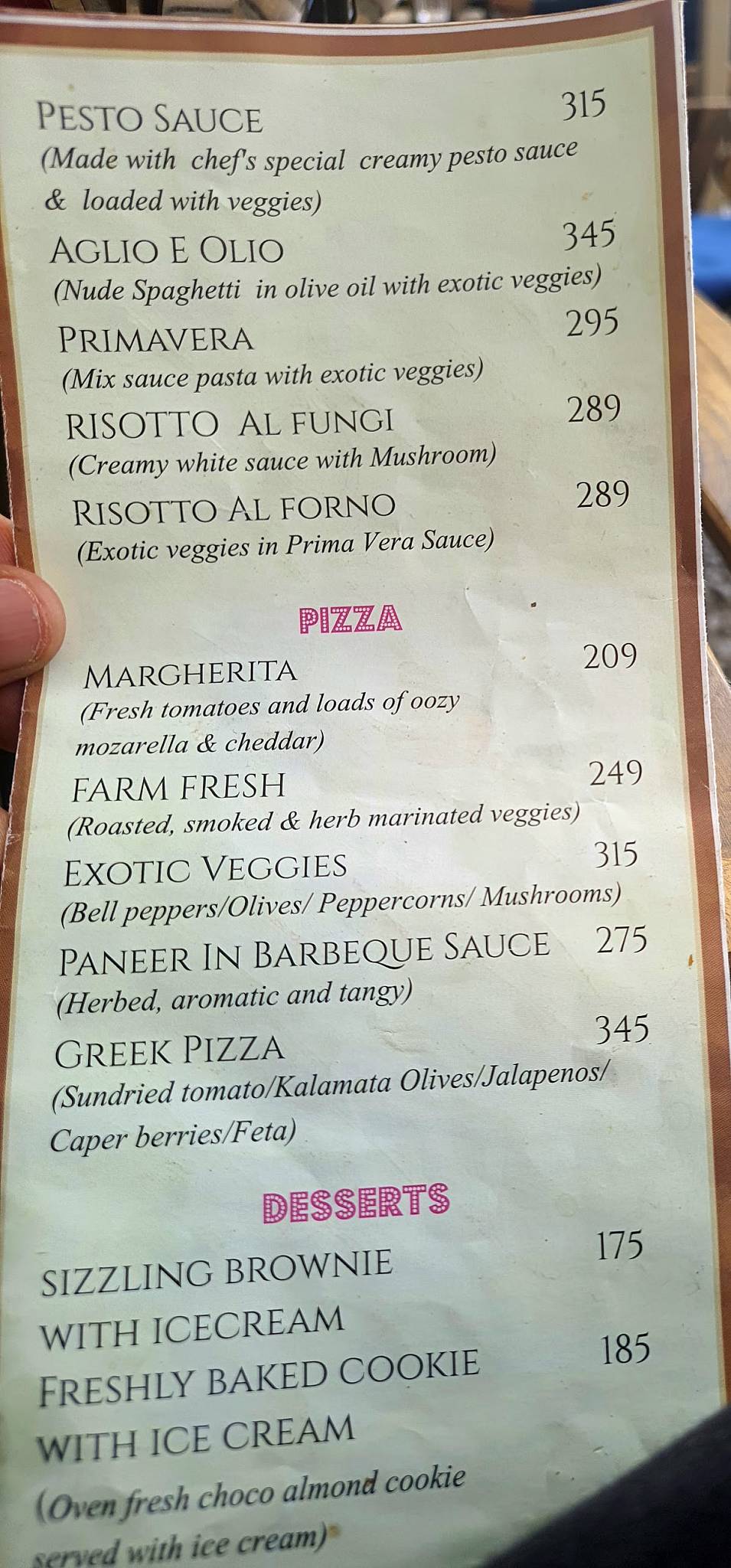 ChaMaska menu