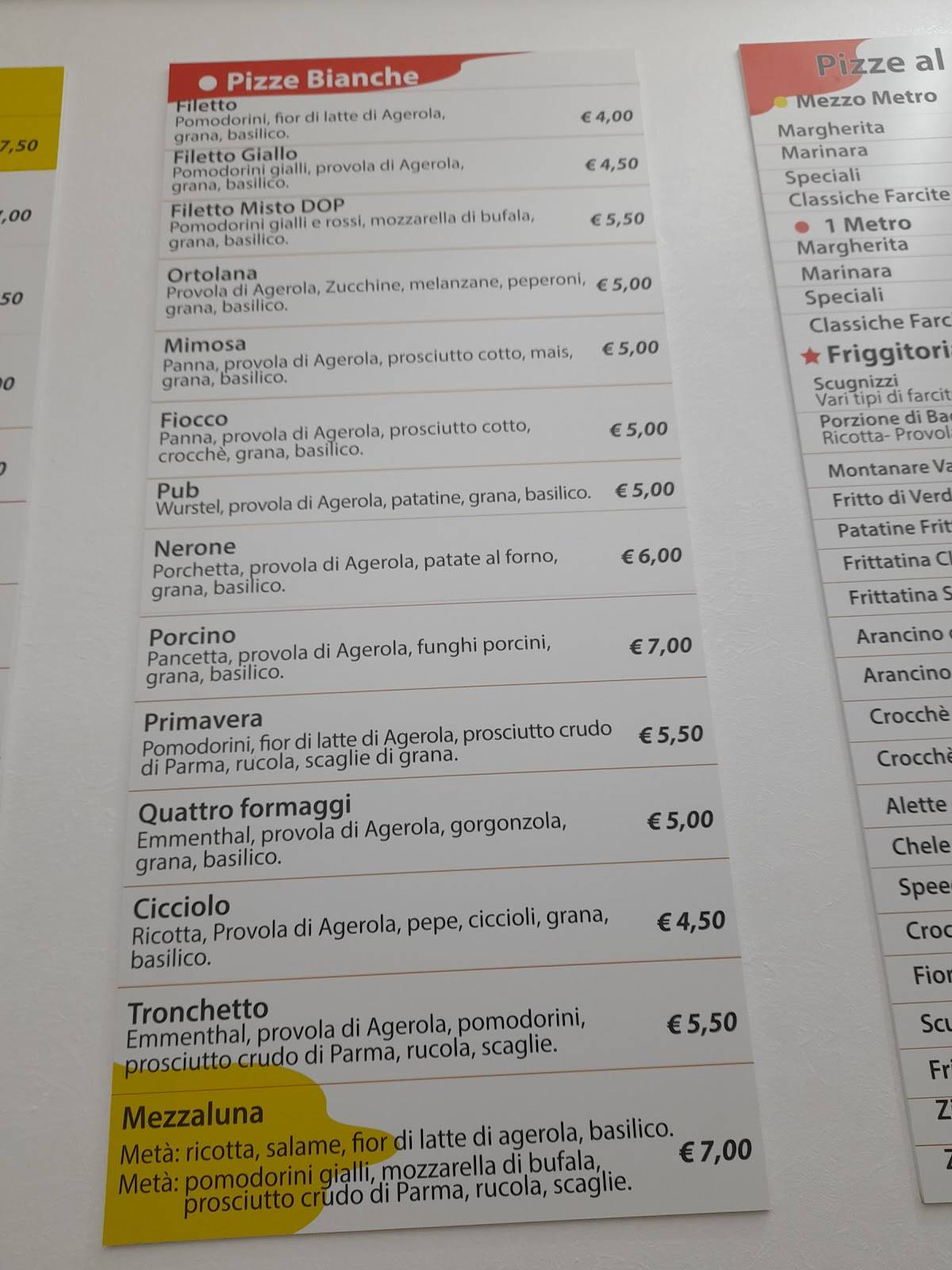 Menu di Chapeau 2.0 