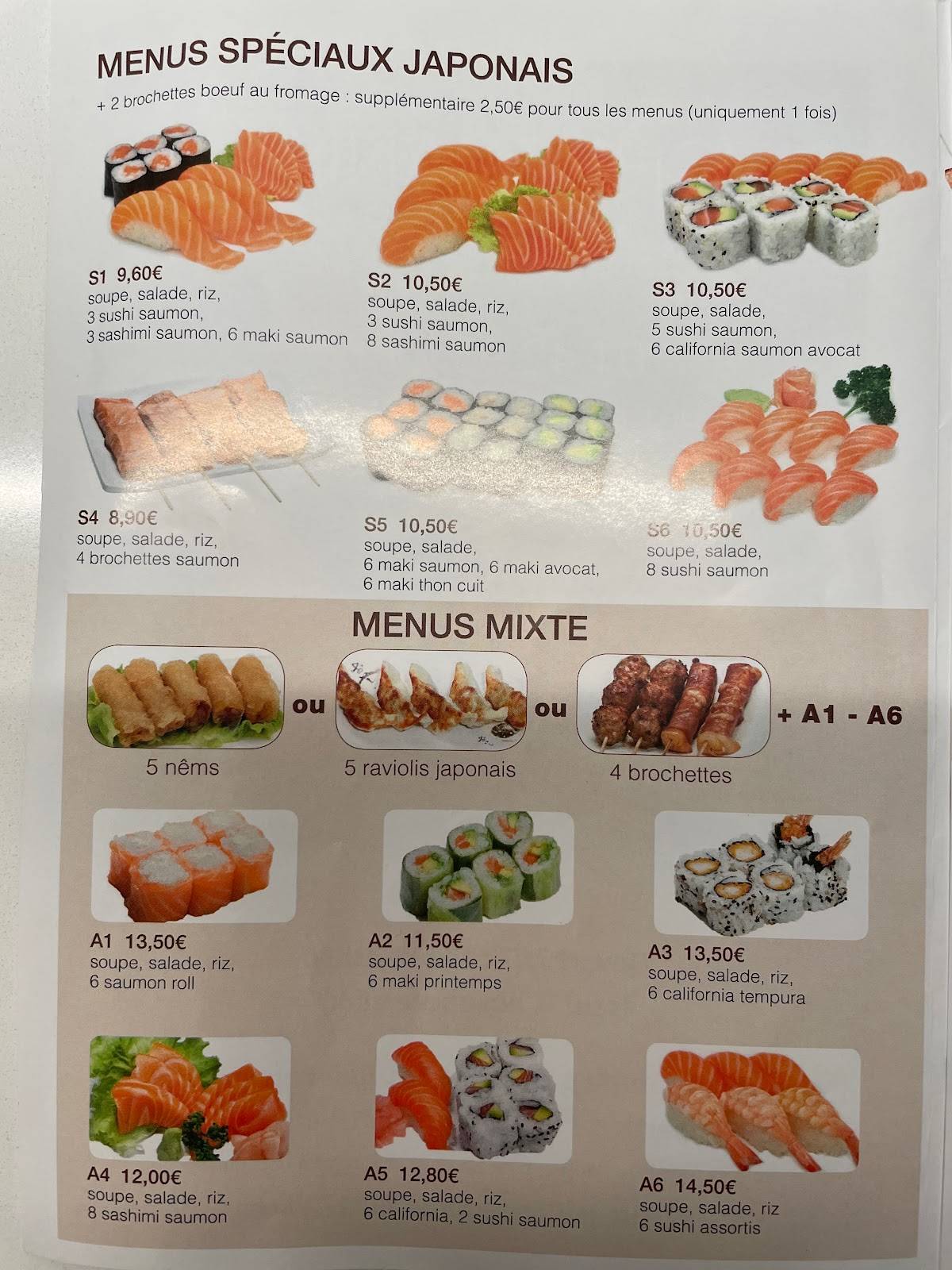 Menu de Chez Janny