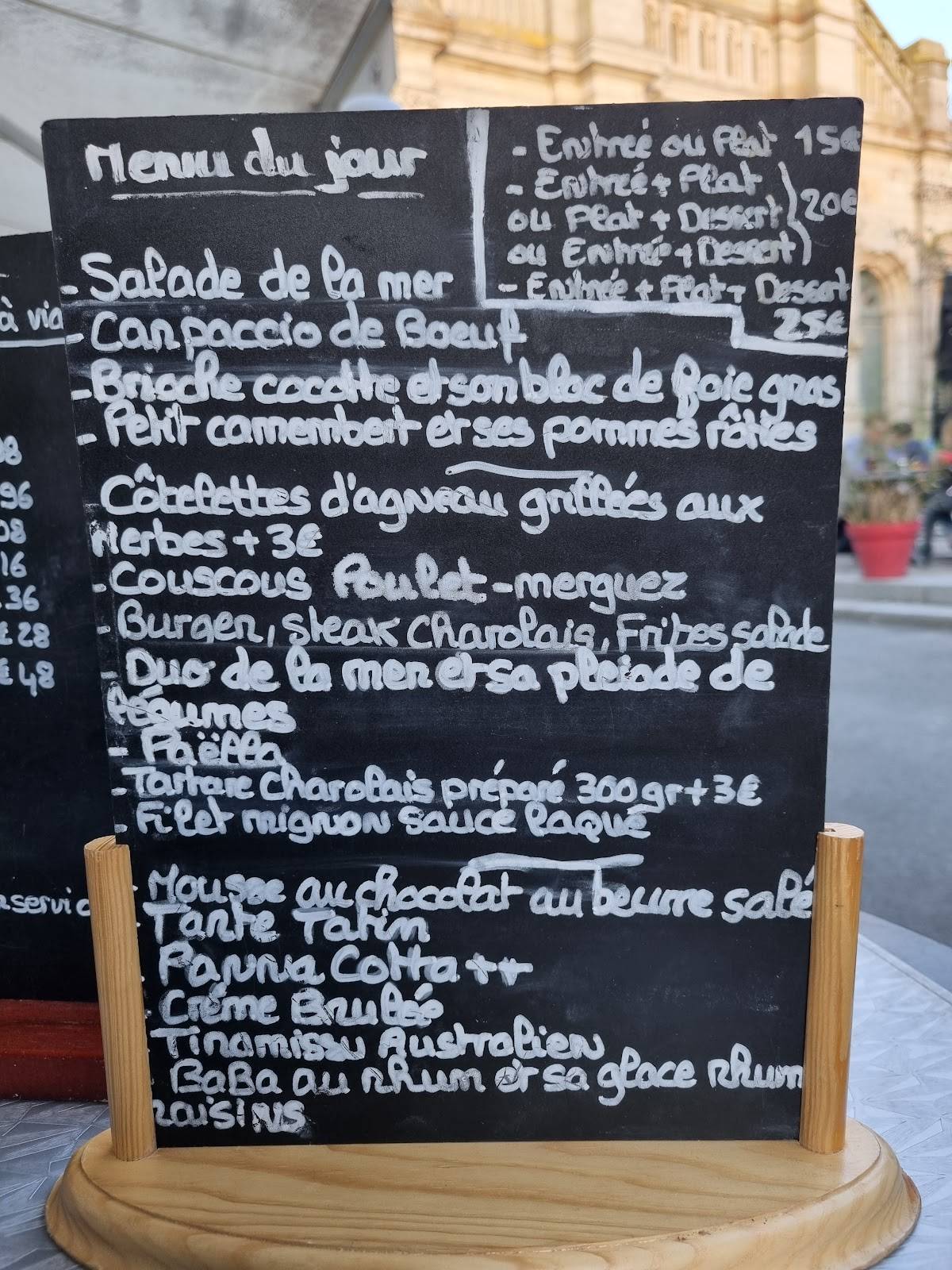 Menu de Chez Wiwi