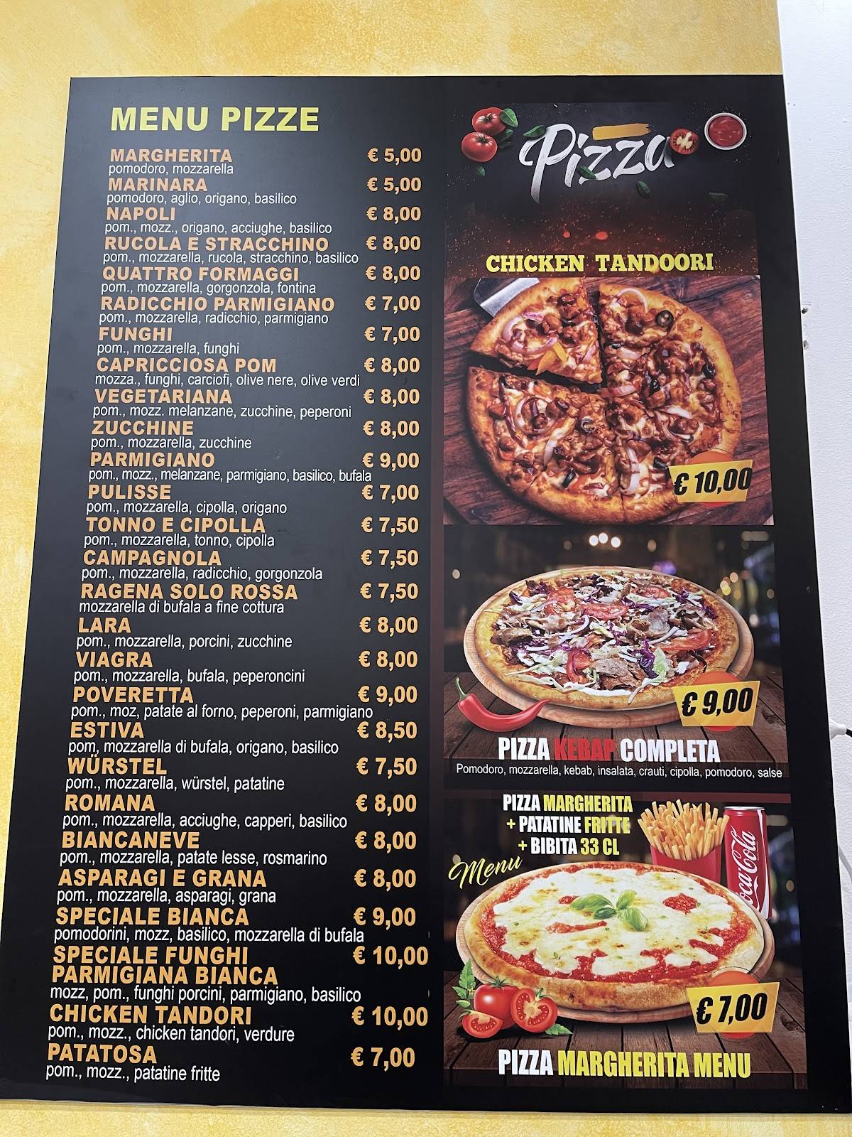 Menu di Chicken Point Pizza Kebab 