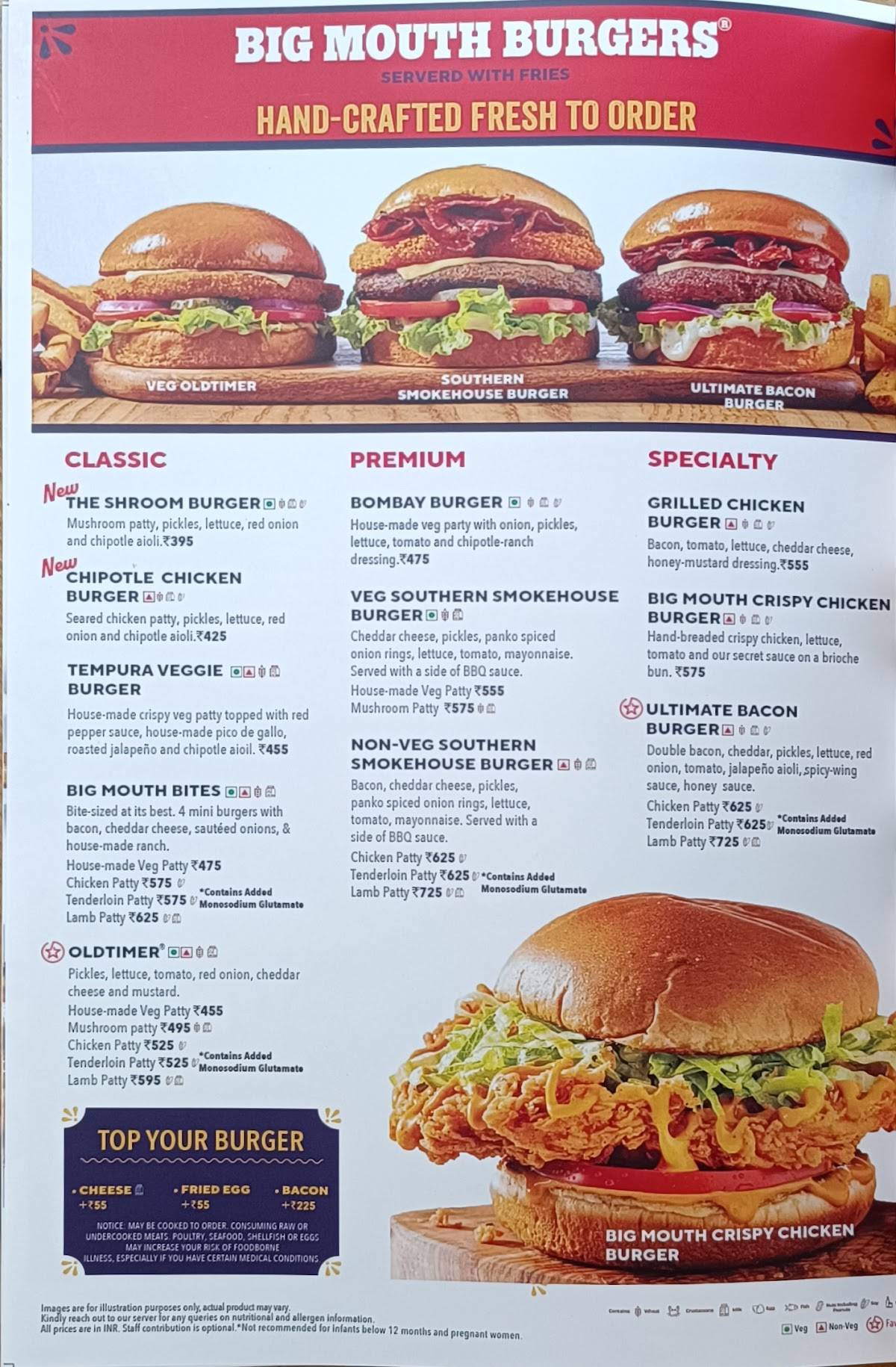 Chili's Grill & Bar menu