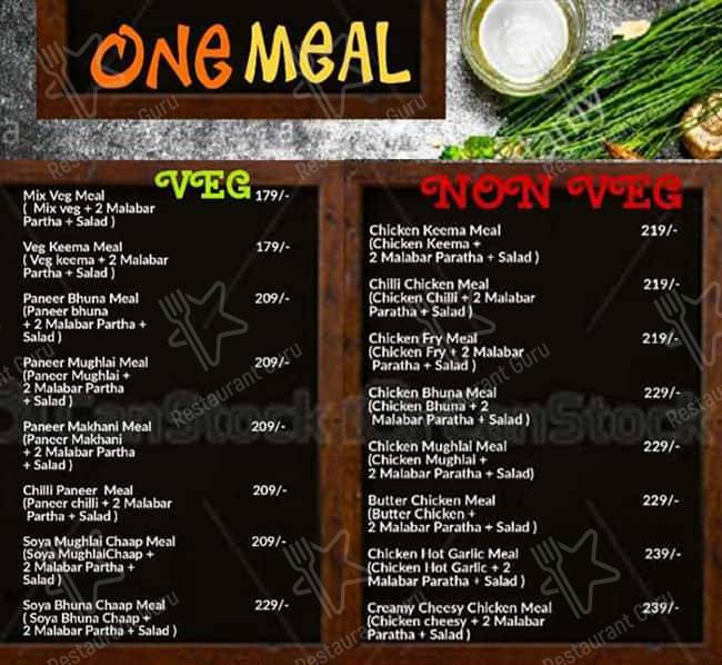 Chinese Wok menu