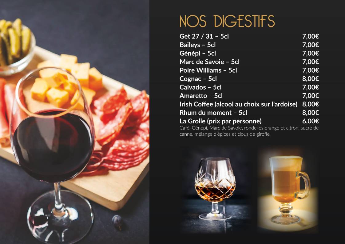 Menu de Ch'ti Charivari