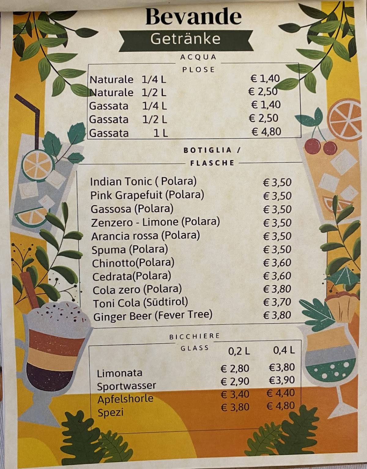 Menu di City Cafe 