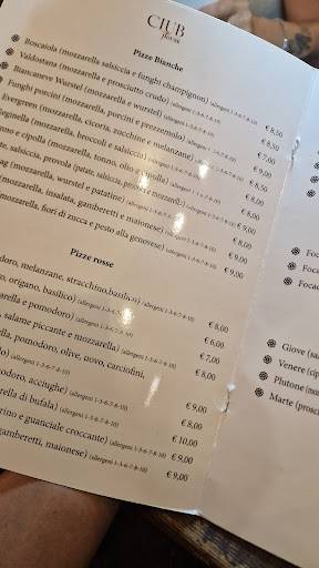 Menu di Club House 