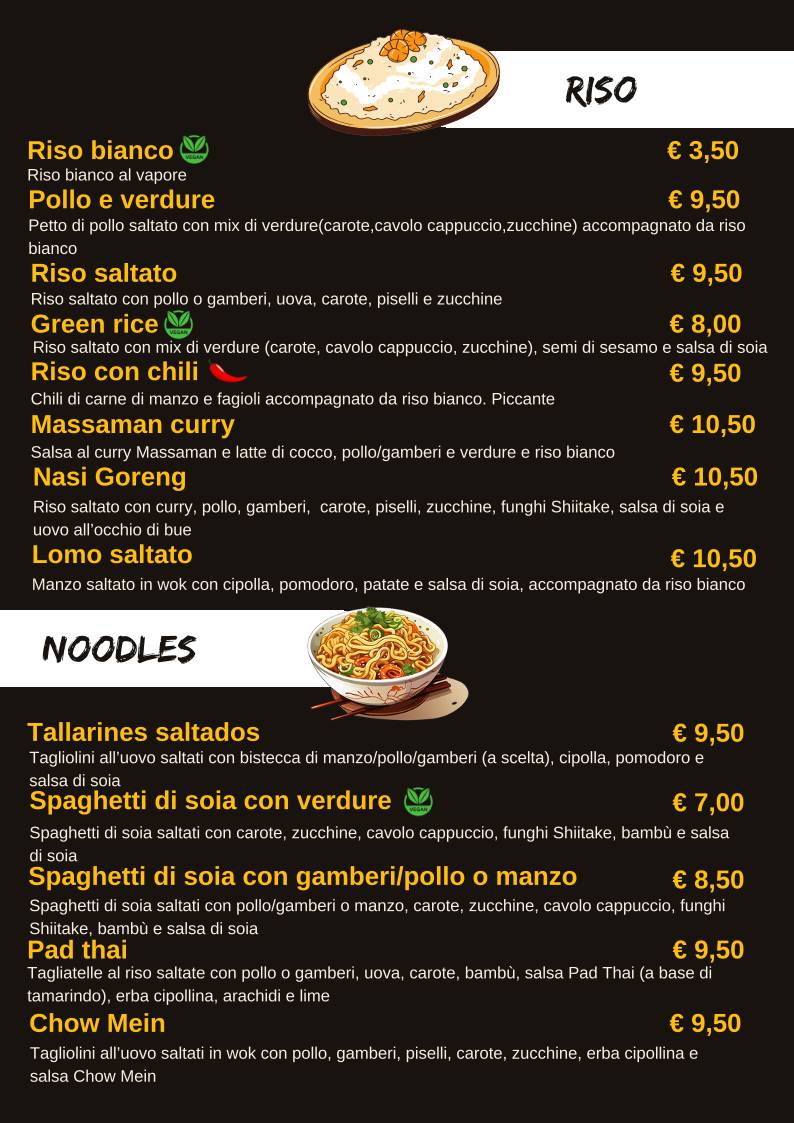 Menu di Coast to Coast 