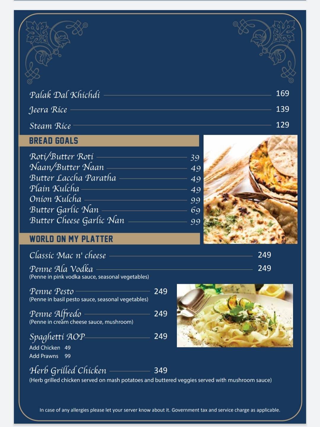 Code The Speakeasy Bar menu