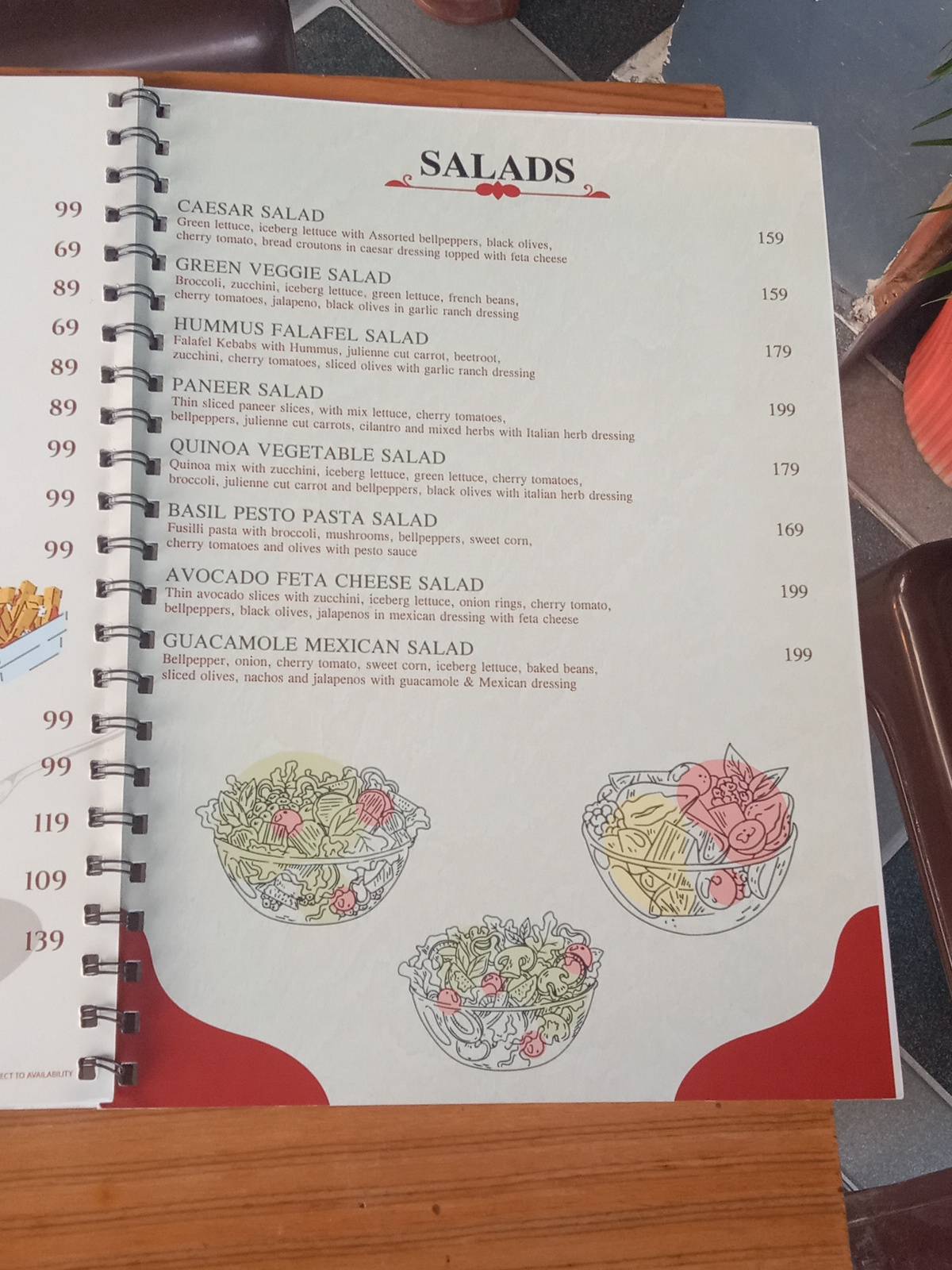 Coffee Dude (Indiranagar) menu