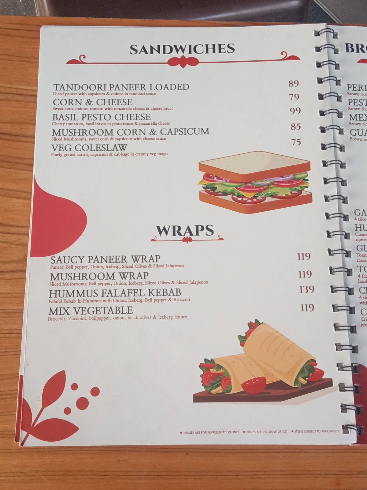 Coffee Dude (Indiranagar) menu