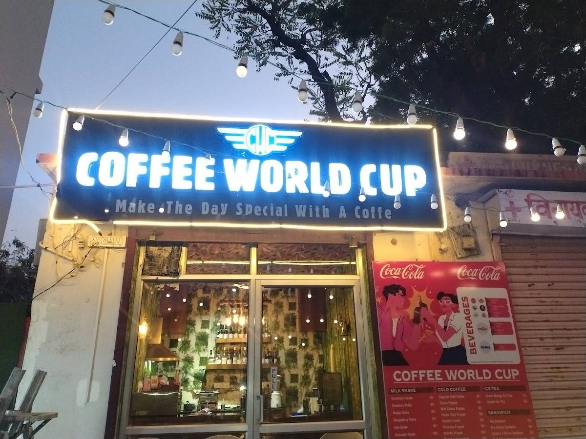 Coffee World Cup menu