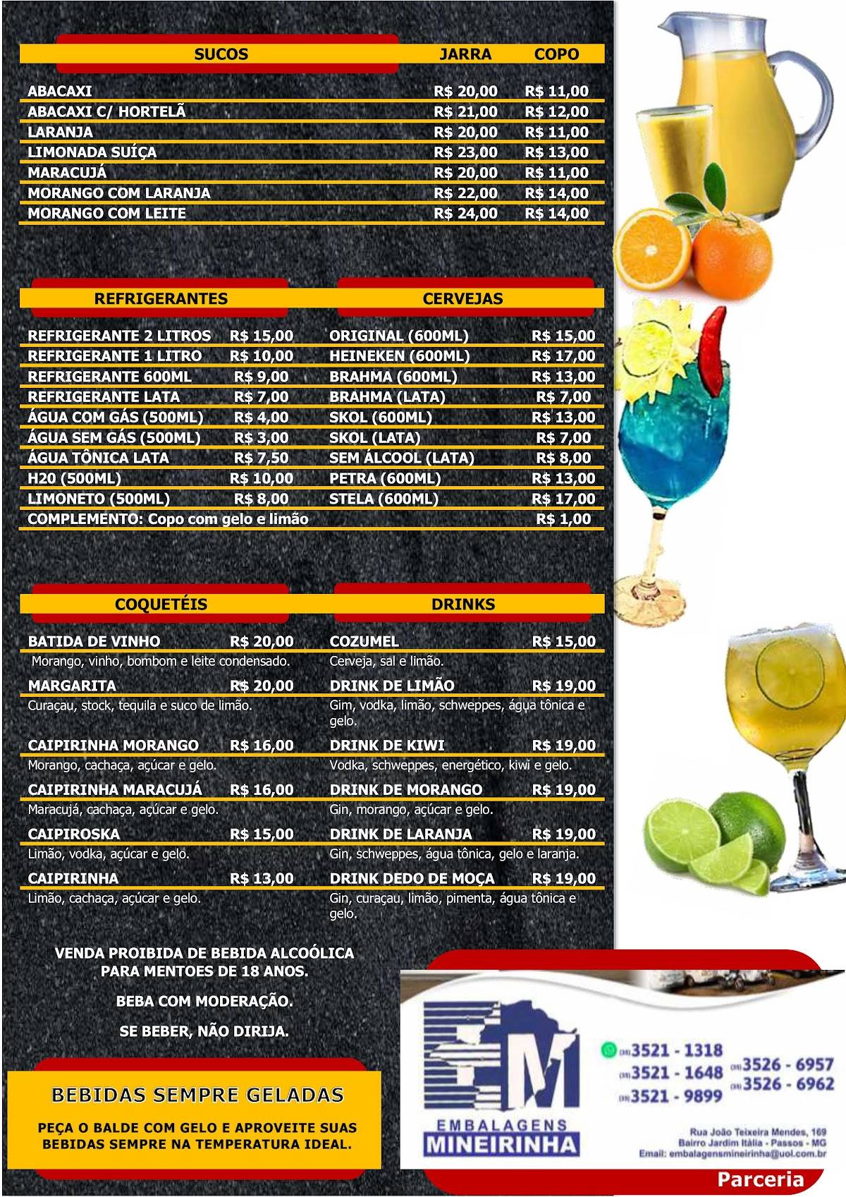 Pizzaria D'luigi cardápio