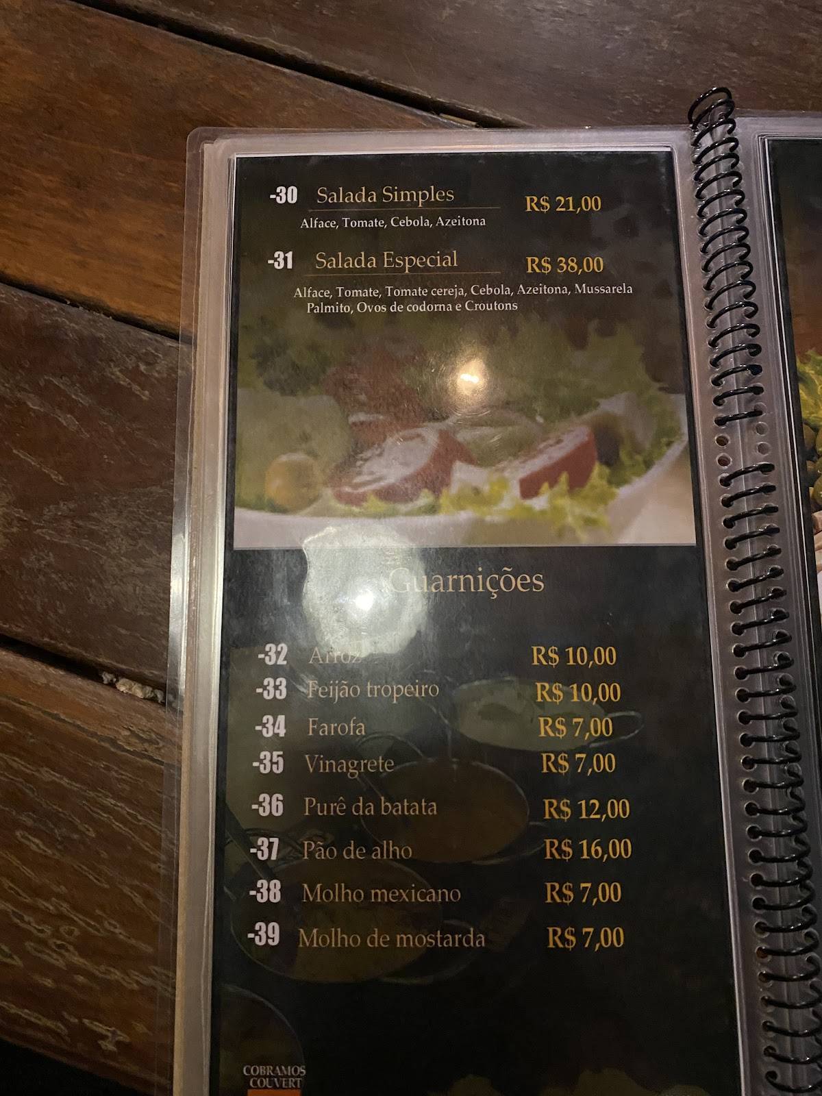 DUMATO BAR cardápio