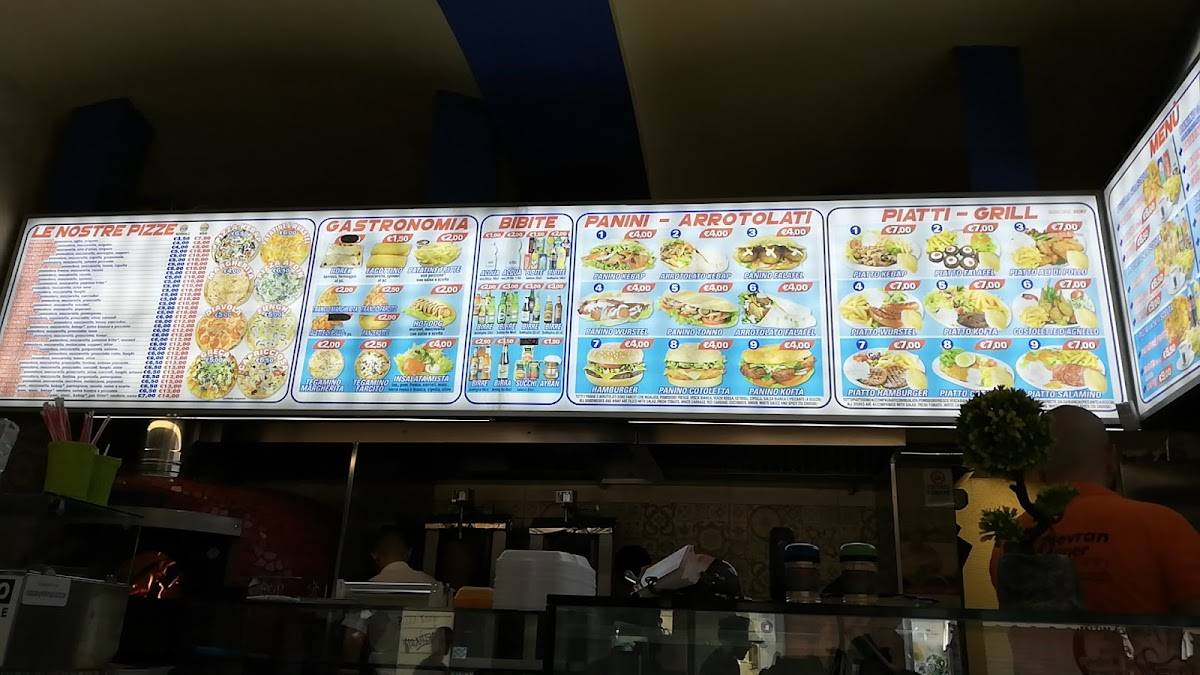 Menu di Da Aydin Pizza Kebap Grill House Bar Nargile 