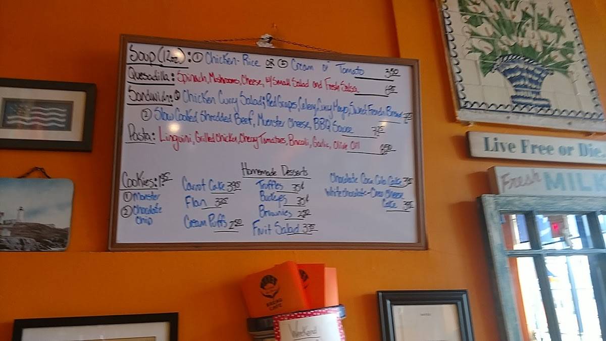 Menu at Panes Bread Cafe, Chicago