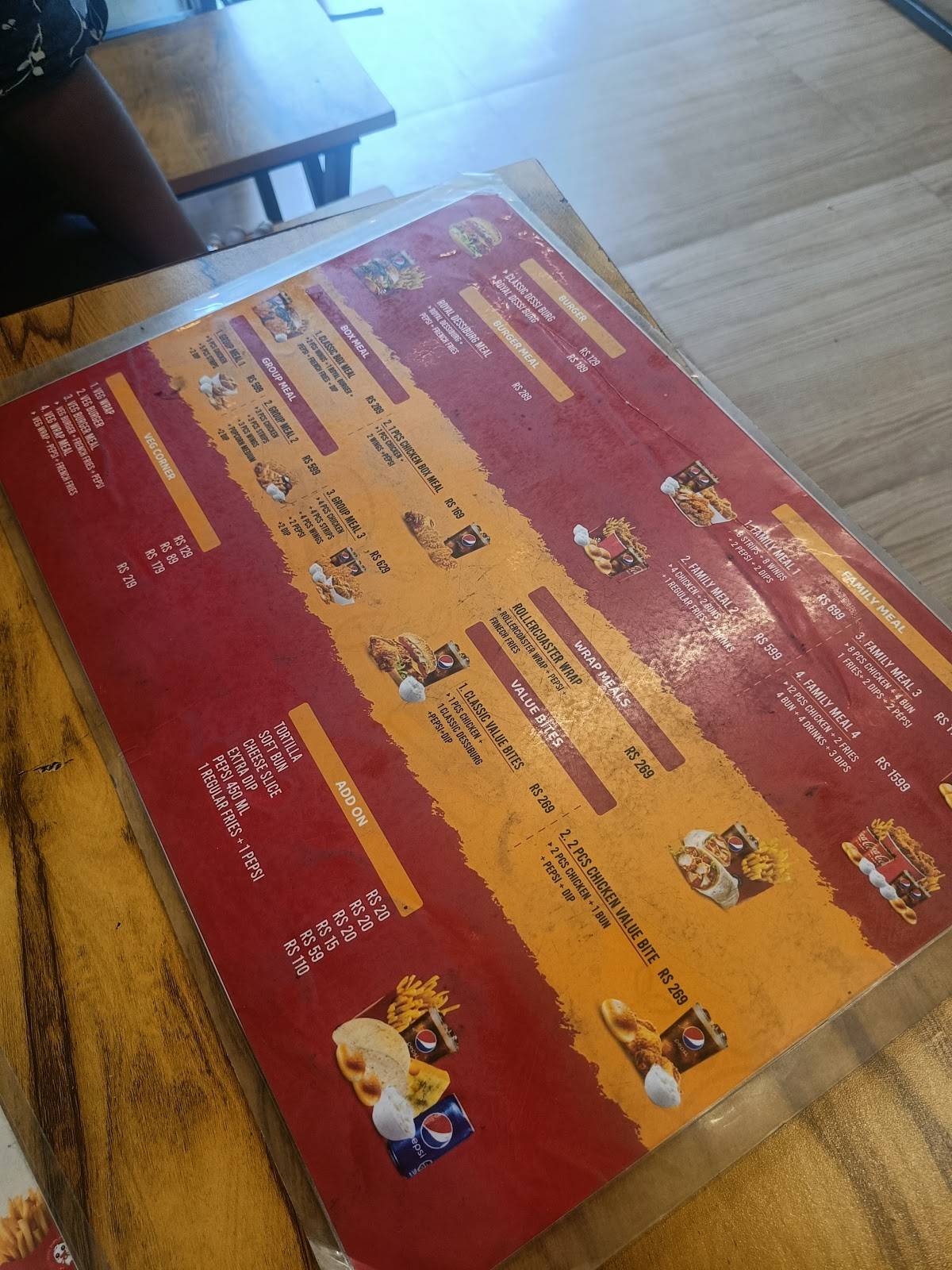 Dessi Dumplings menu