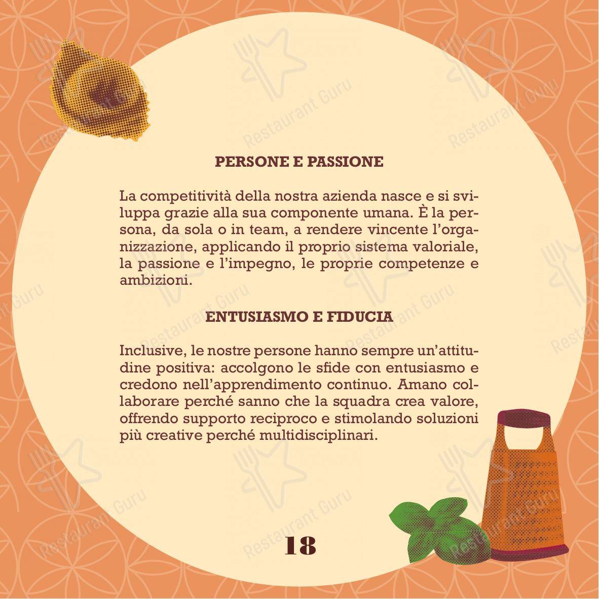 Menu bar per Dispensa Emilia I Gigli Campi Bisenzio ristorante