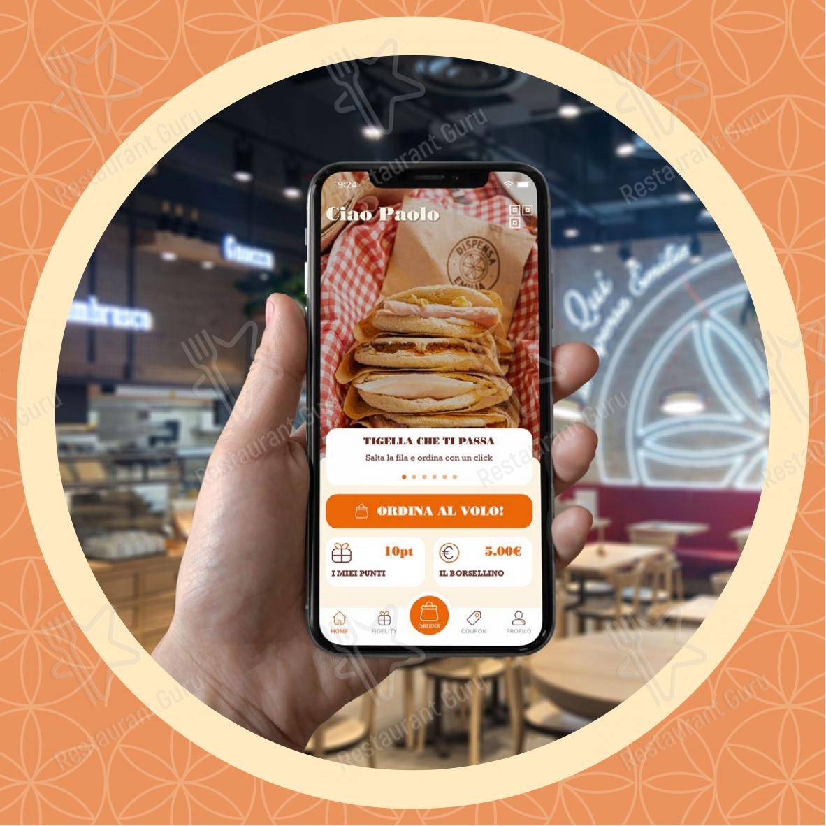 Menu bar per Dispensa Emilia I Gigli Campi Bisenzio in Campi Bisenzio