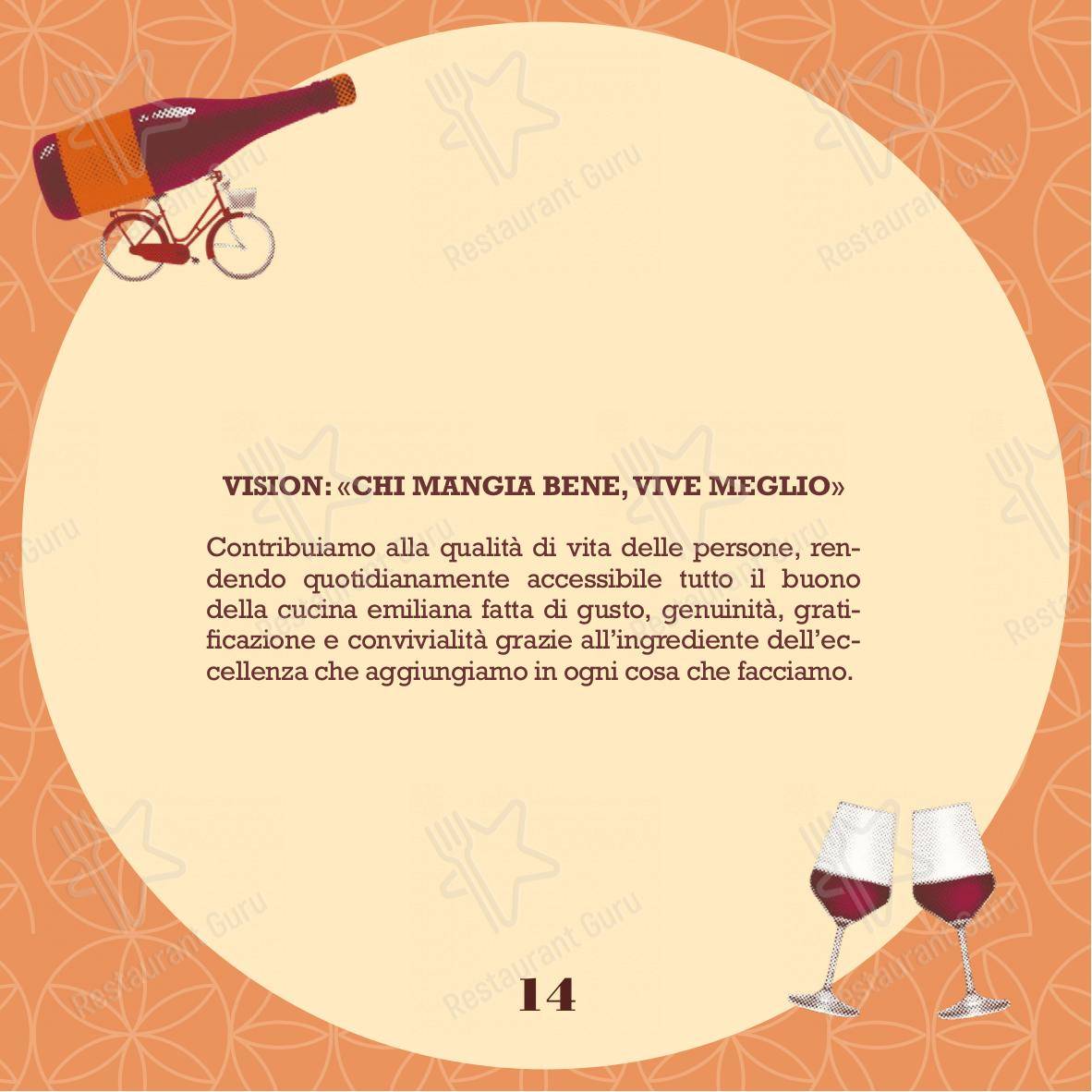 Menu di Dispensa Emilia I Gigli Campi Bisenzio - Menu bar