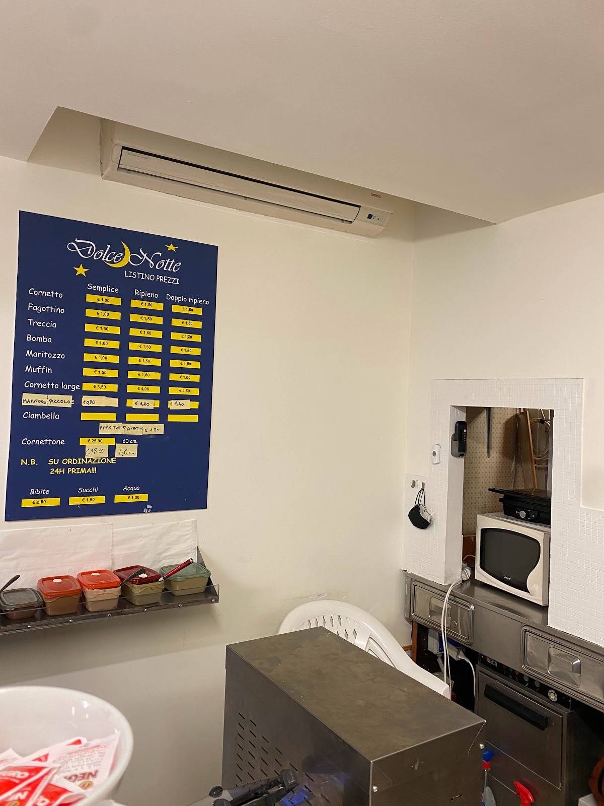 Menu di Dolce Notte Perugia 