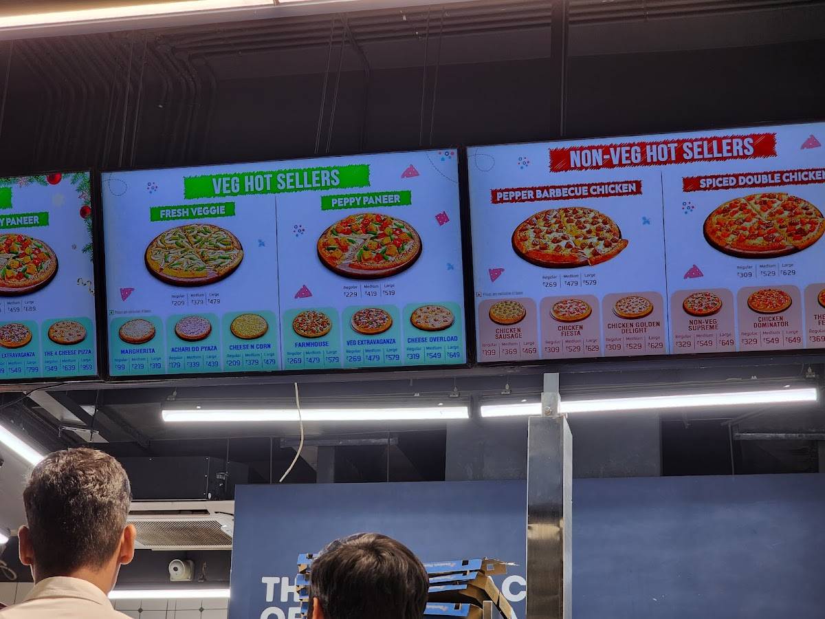 Domino's Pizza Bani Park, Jaipur menu