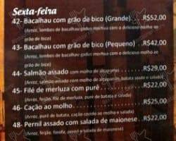 Restaurante Dona Emília cardápio