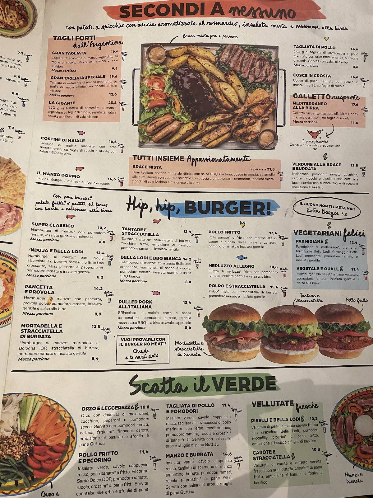 Menu di Doppio Malto Salerno 