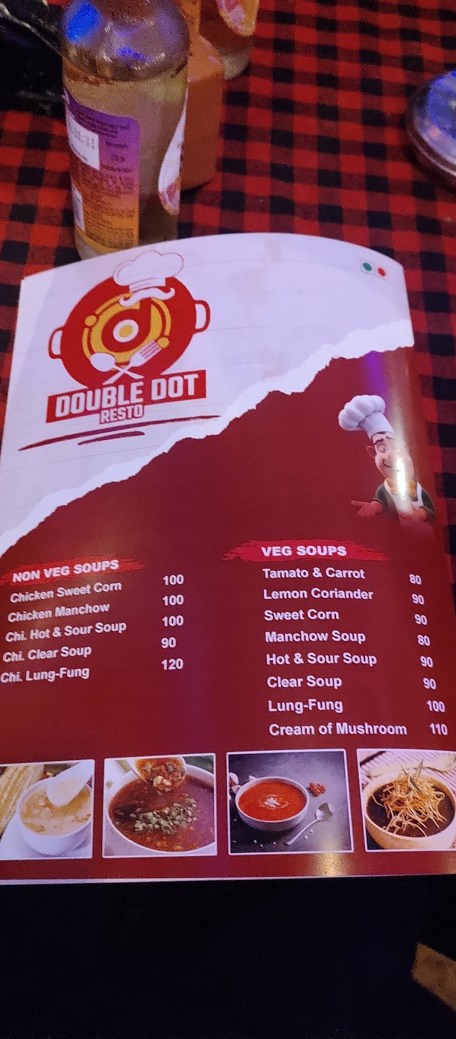 Double Dot Resto menu