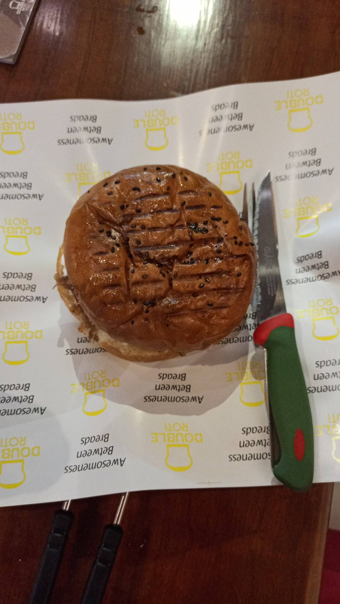 Double Roti menu