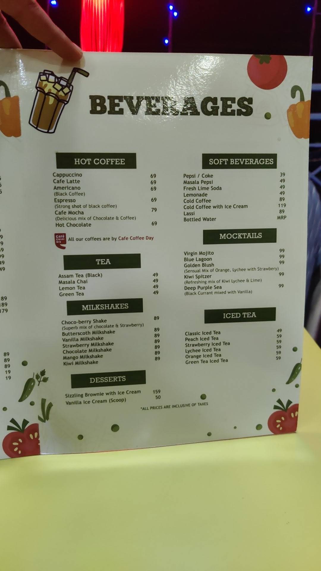 EAT REPEAT RESTAURANT menu