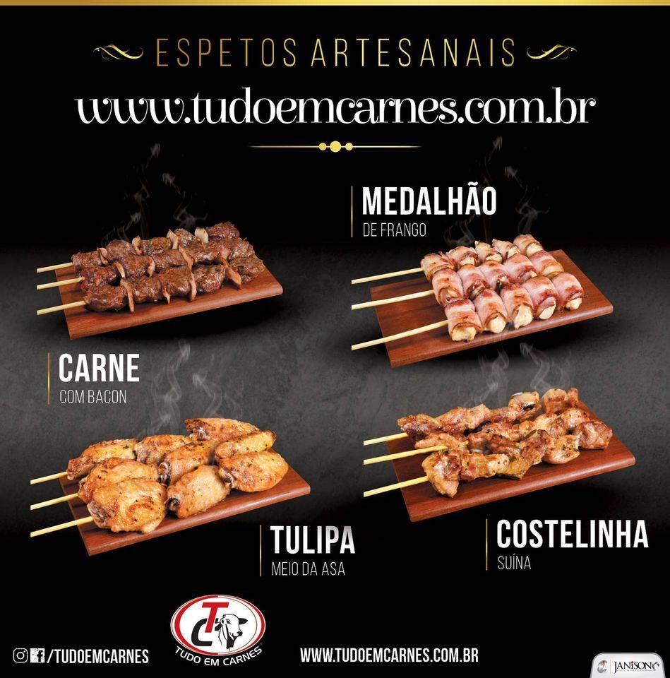 ESPETINHOS PARA CHURRASCO cardápio