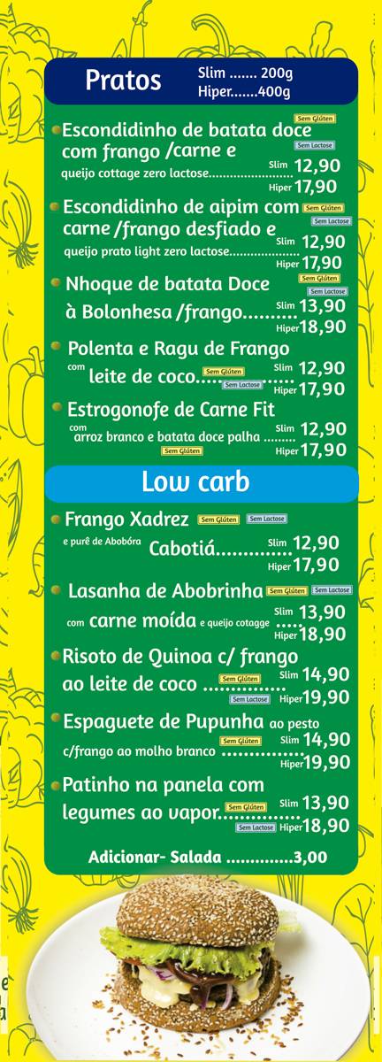 Eat Fit Alimentação Saudável cardápio