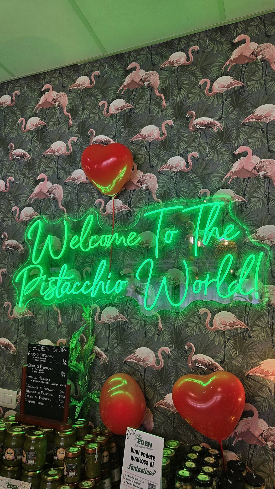 Menu di Eden Ristorante - Il Paradiso del Pistacchio 