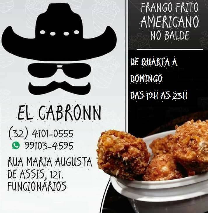 Cabronnástico cardápio