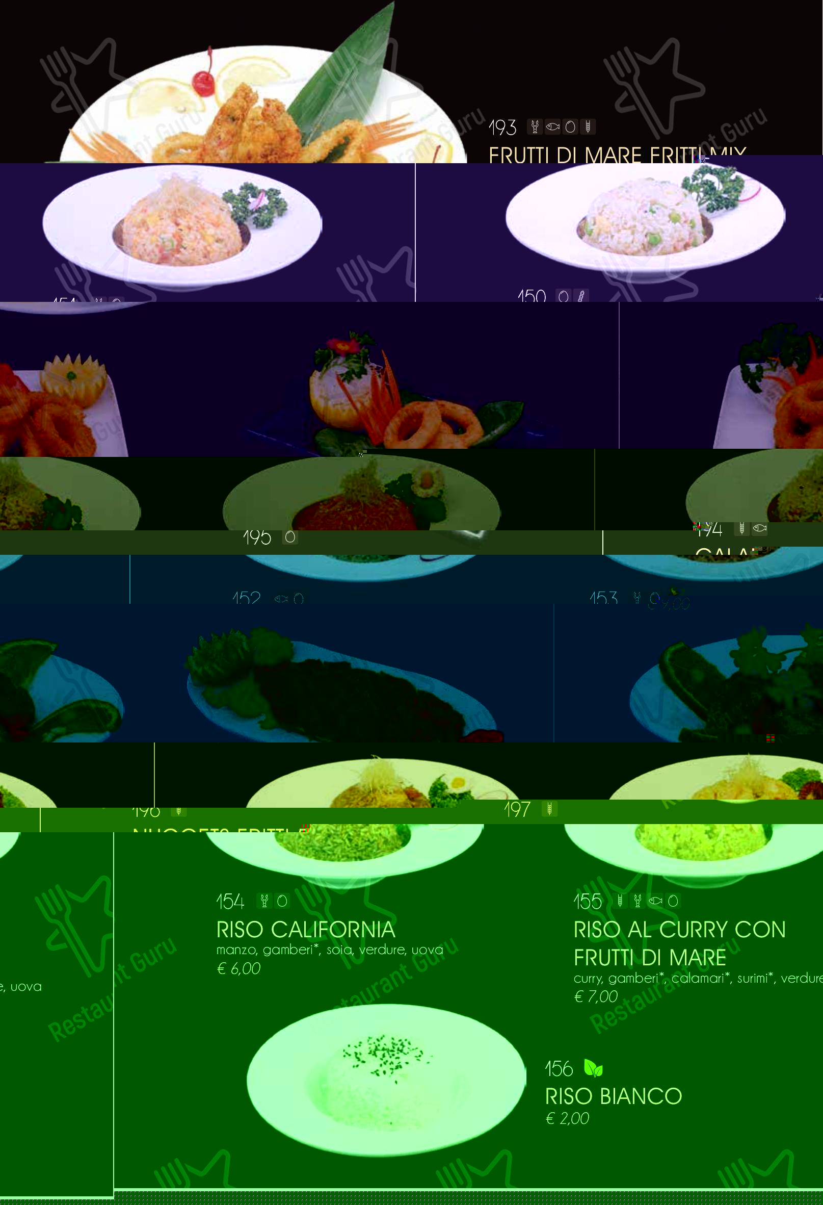 菜单 per Ristorante Elite Sushi in Erba
