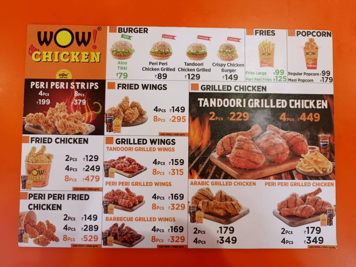 Lulu Food Court menu