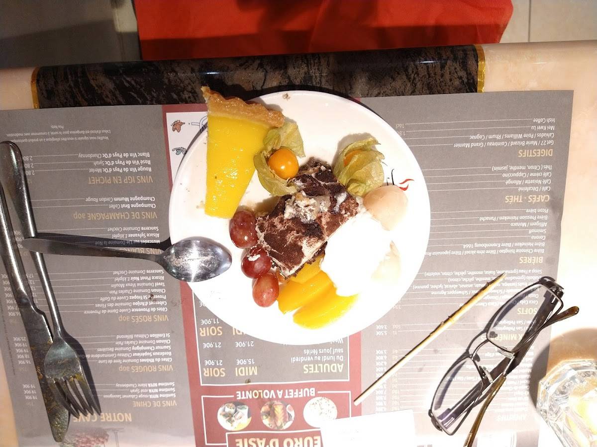 Menu de Euro D'asie