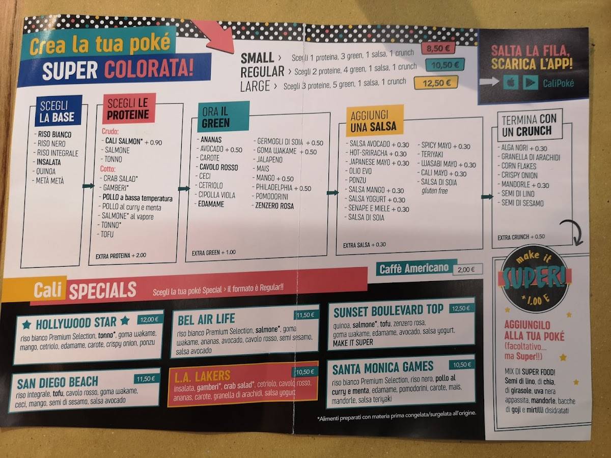 Menu di Fancytoast Vicenza 