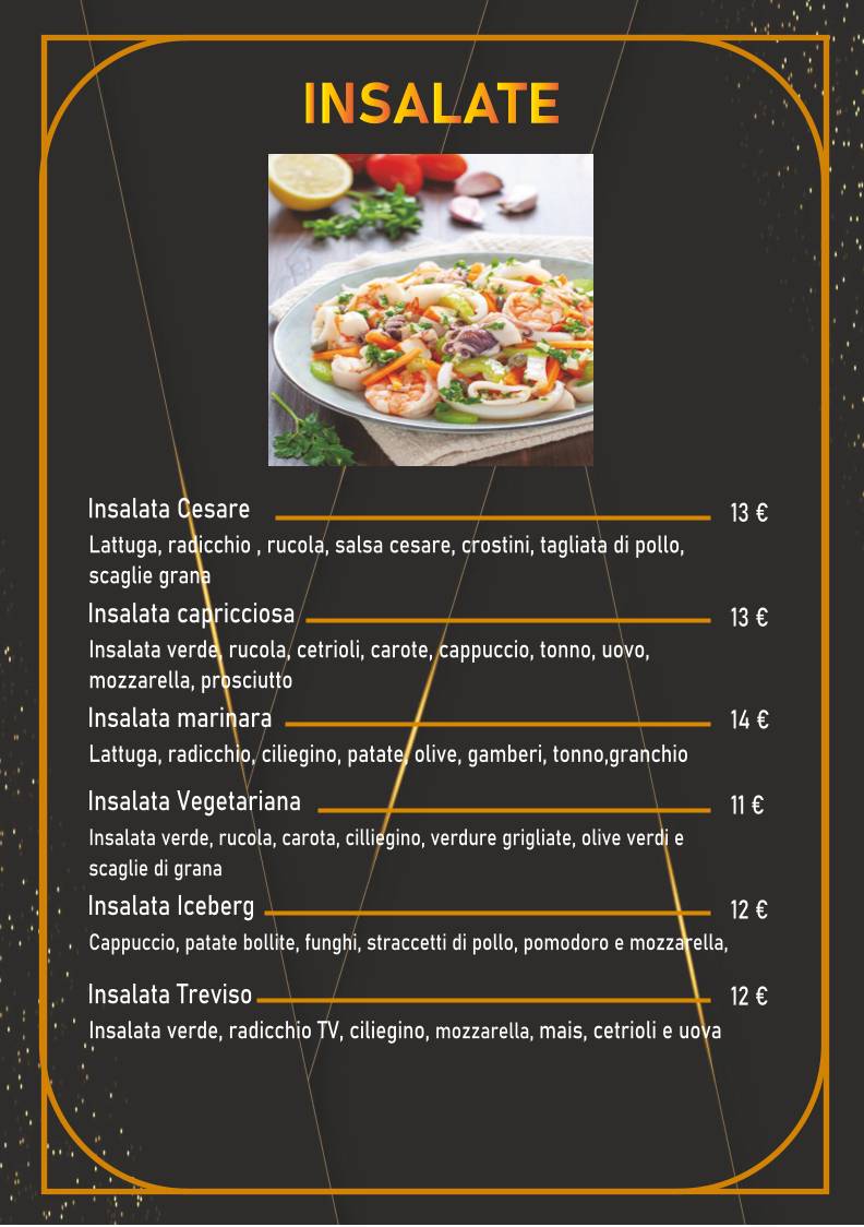 Menu di Forno Forchetta Bar Ristorante Pizzeria 