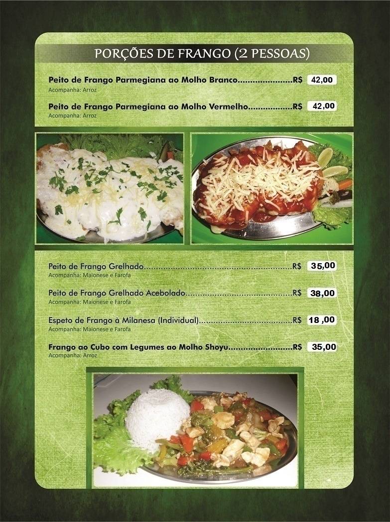 Frangalhos Largadão cardápio