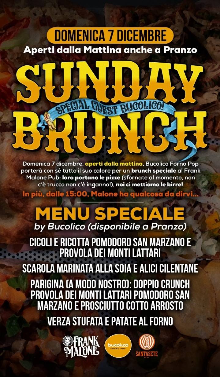 Menu di Frank Malone Pub & Brewstore 