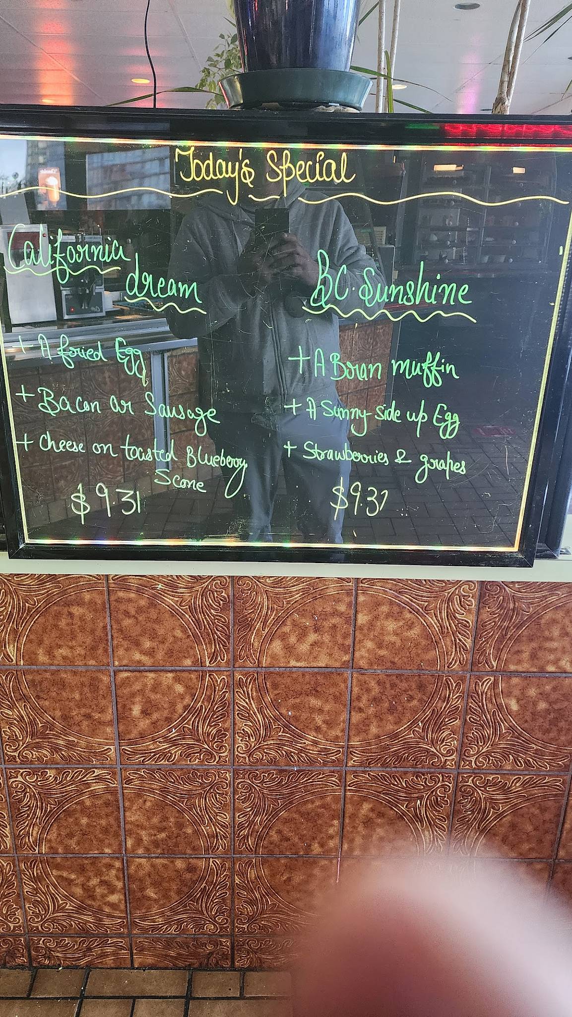 Menu de Fresgo Inn Restaurant