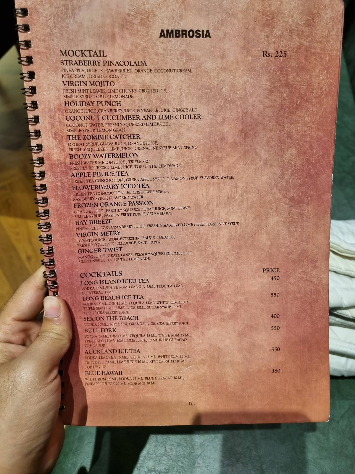 Friday Release menu