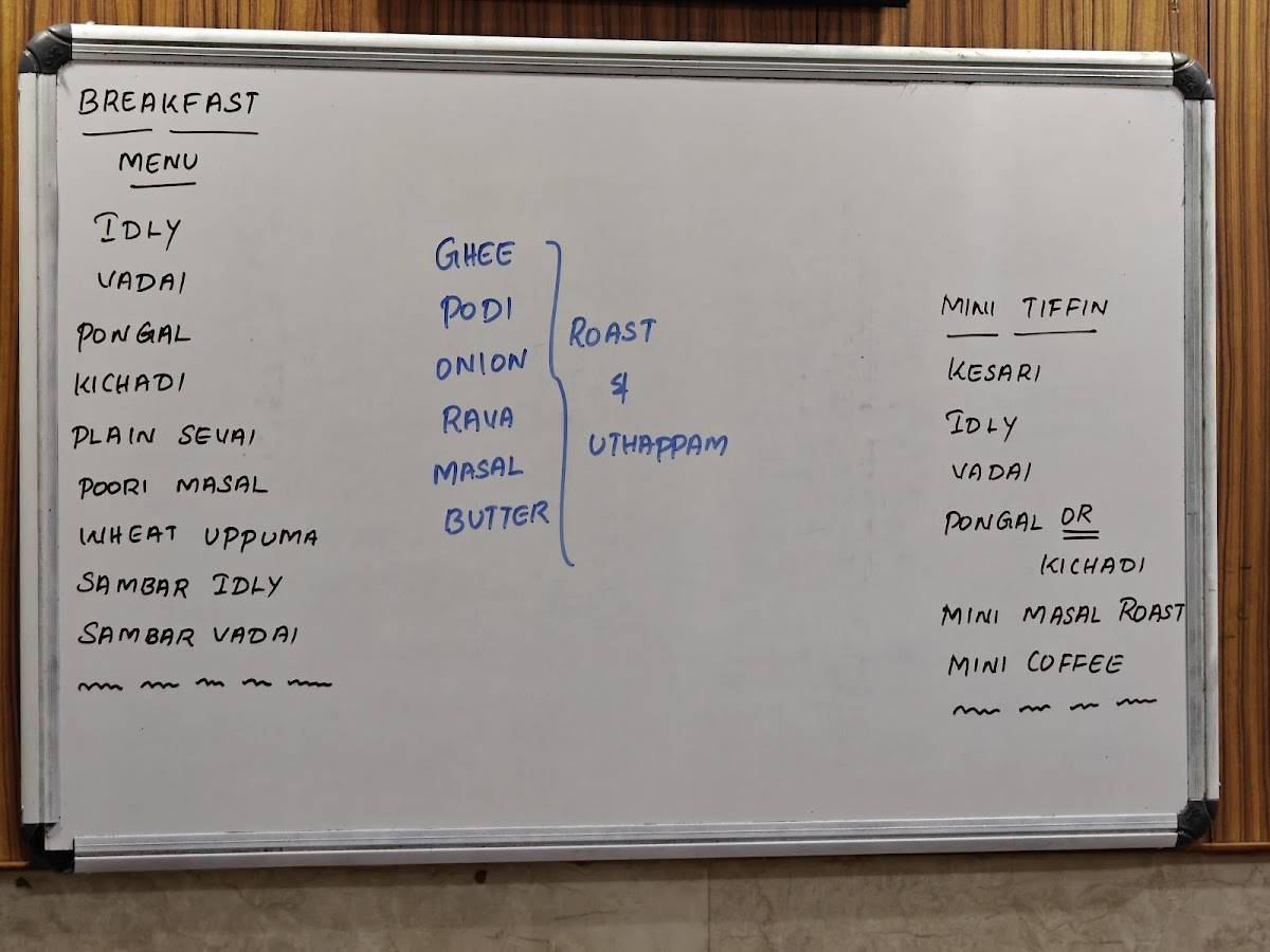 Friends Restaurant menu