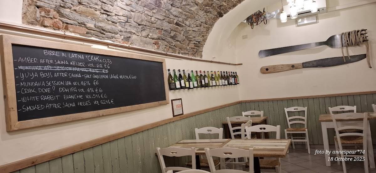 Menu di Ristorante Pizzeria Fufluns 