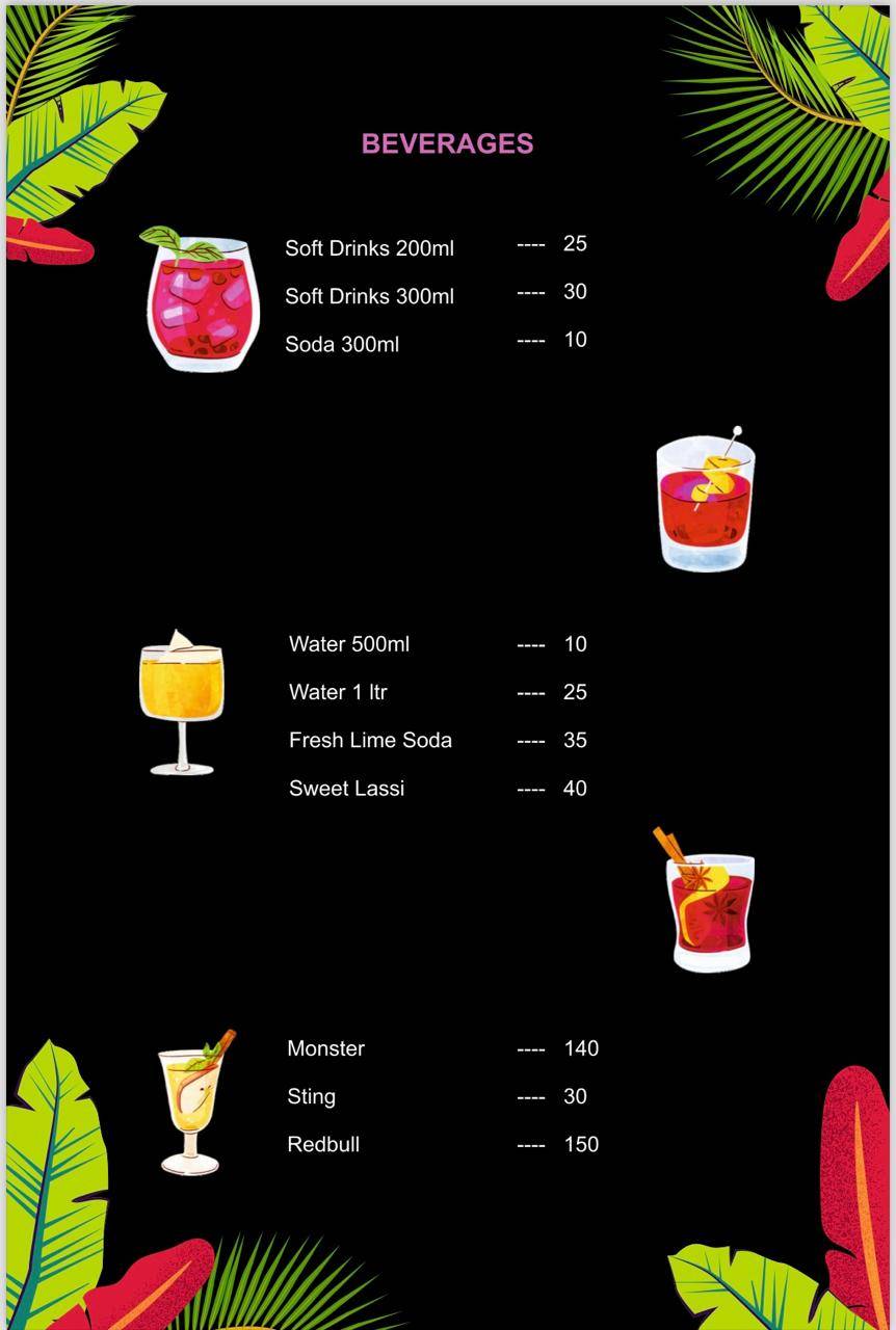 Gaurav Family Restaurant and Bar menu
