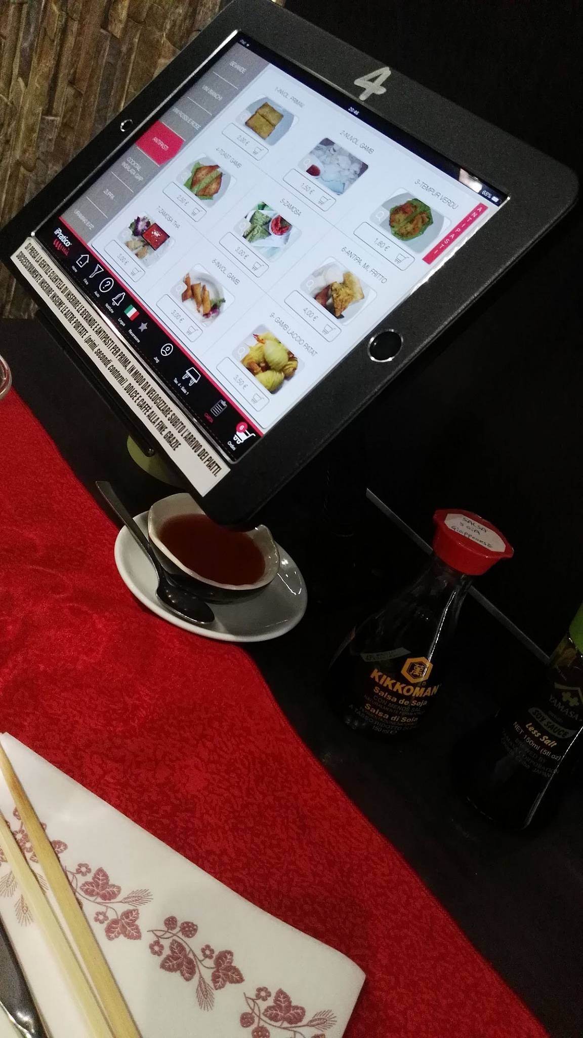 Menu di Gioia Mia 