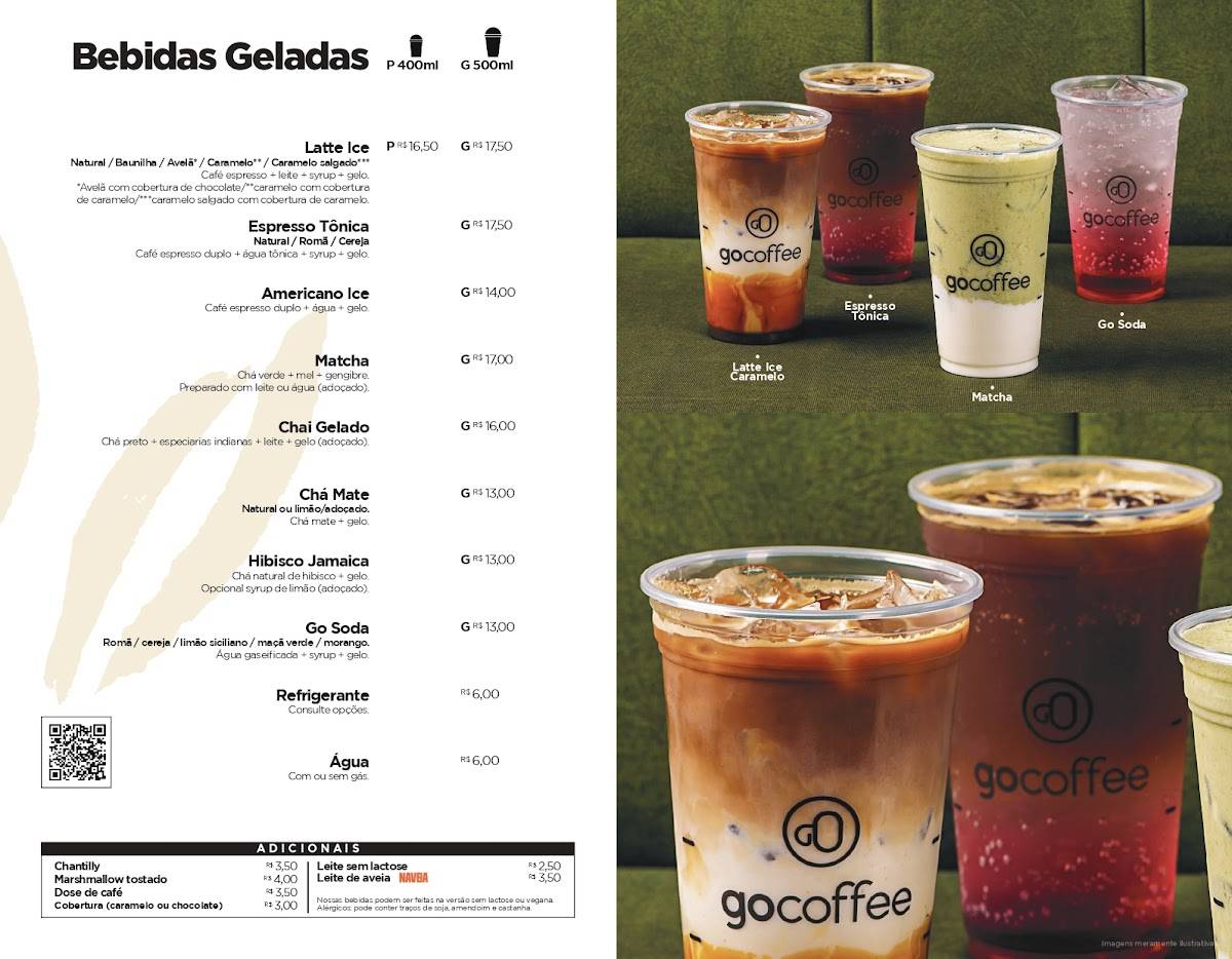 GoCoffee Cascavel cardápio