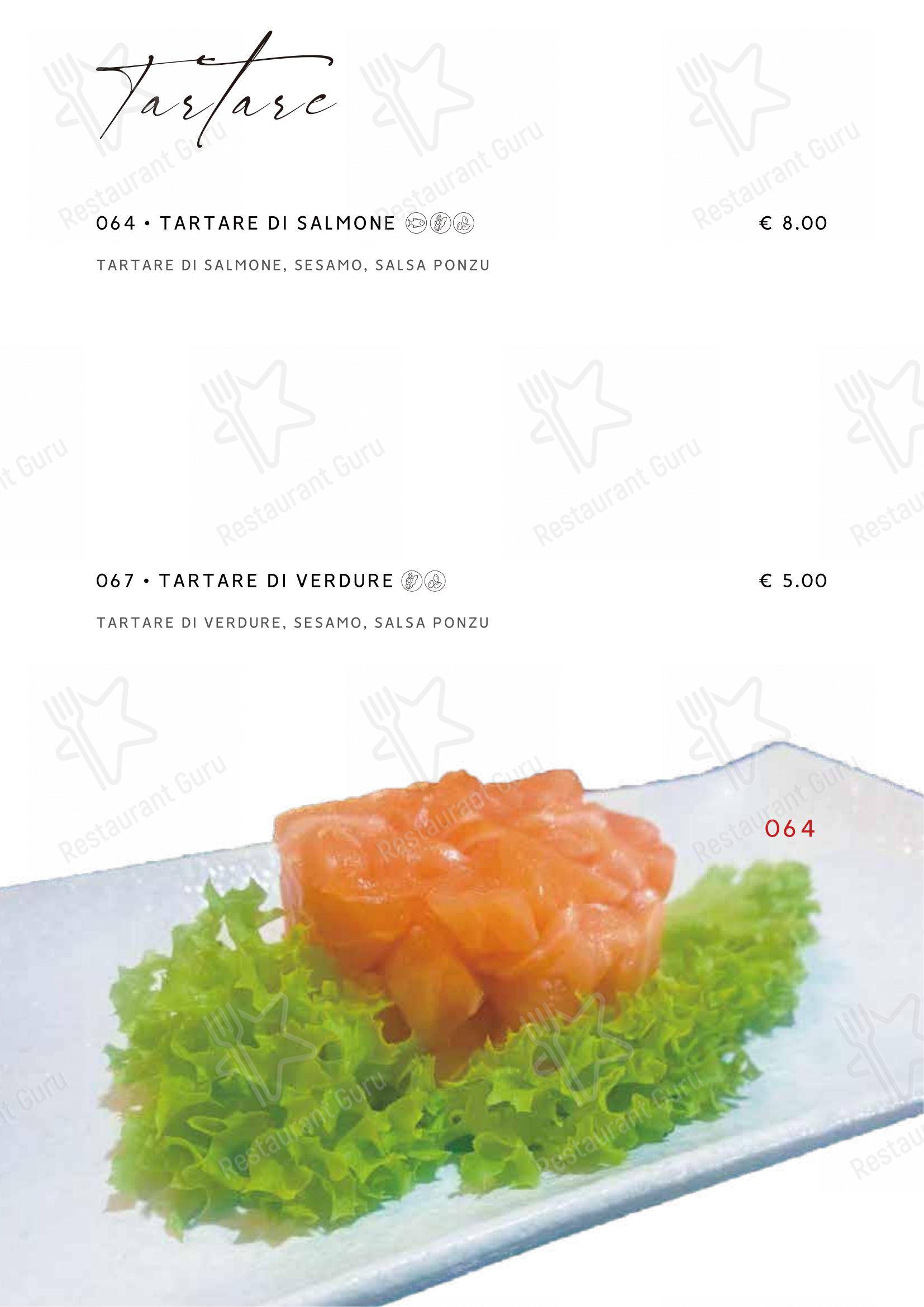 Menu di Gohan - Menu